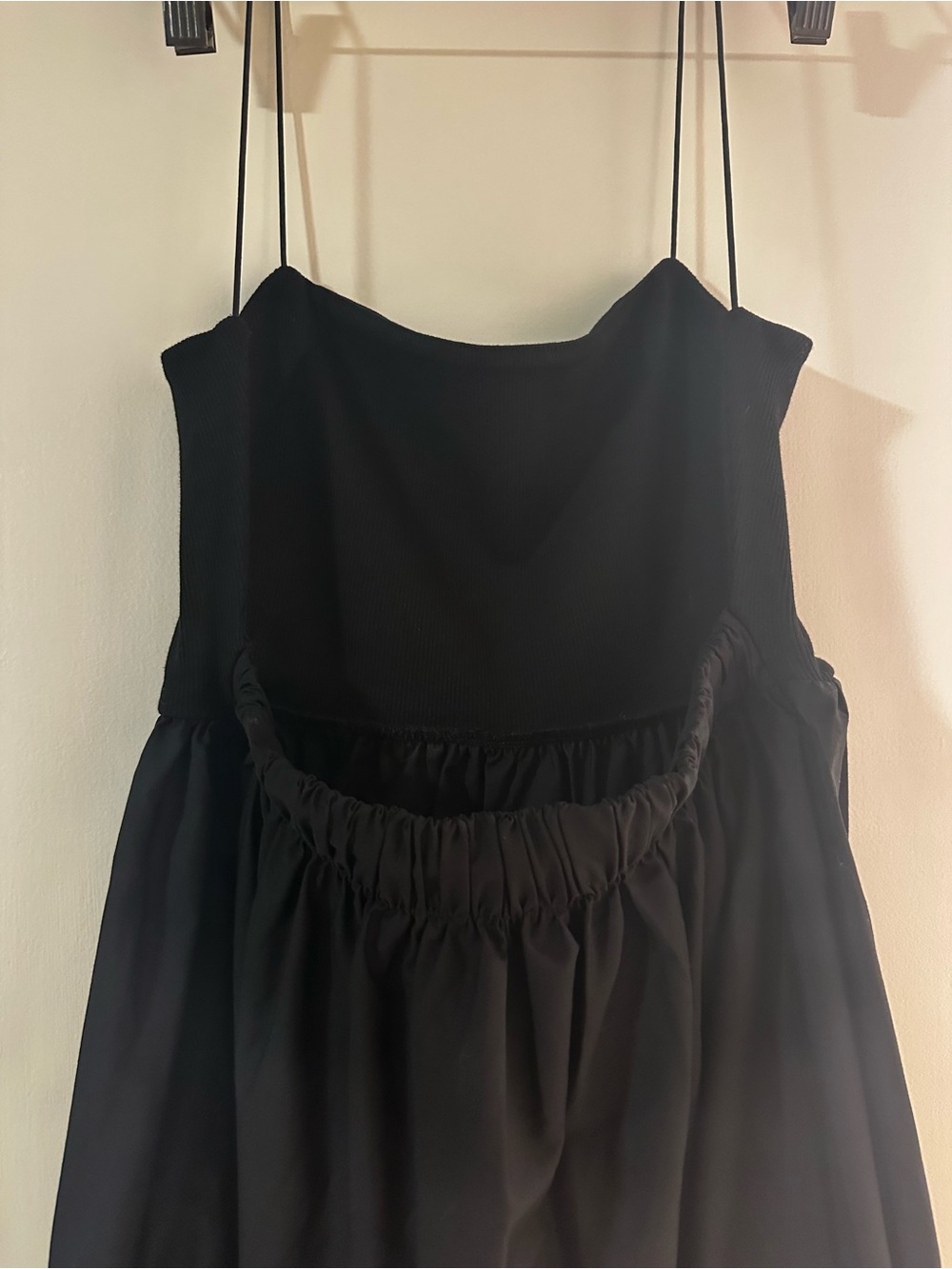 Zara Black Spaghetti-Strap Maxi Dress - Picture 5 of 6